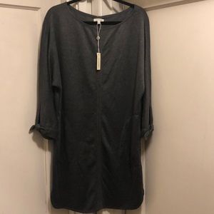 Max studio Lg Charcoal comfortable dress